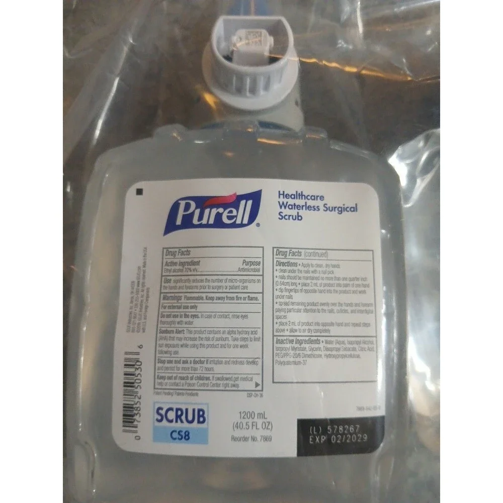 2 Refills PURELL CS8 Refill HEALTHY Hand SOAP Foam 40.6Oz 1200ML Frag-Free